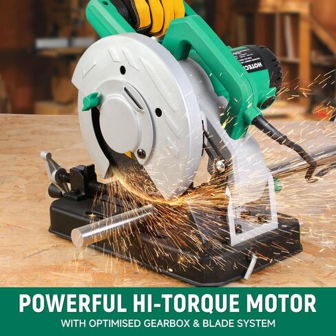Hoteche Metal Cutting Chop Saw 14-Inch Metal Cut Off Machine with Professional 72T Carbide-Tipped Blade in Kuwait