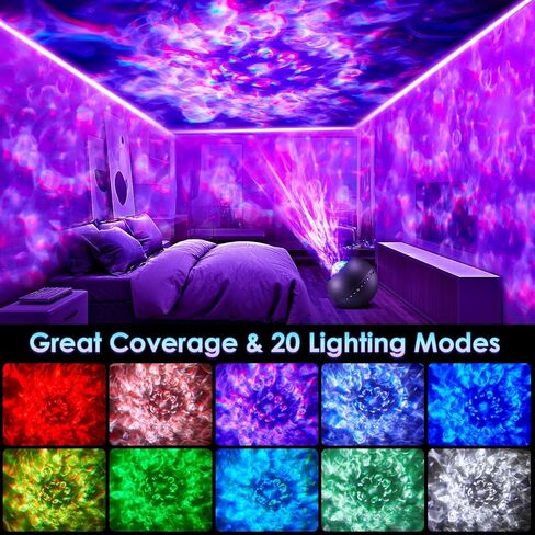 One Fire 3D Galaxy Projector, 65 Scenes HD Star Projector Bluetooth Speaker in Saudi Arabia