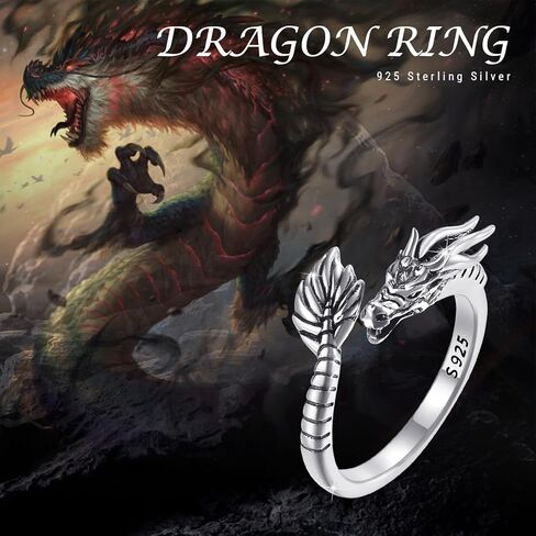 OHAYOO Hummingbird Daisy Ring 925 Sterling Silver Adjustable Hummingbird Open Ring Hummingbird Jewelry Gift for Women Girls in Kuwait