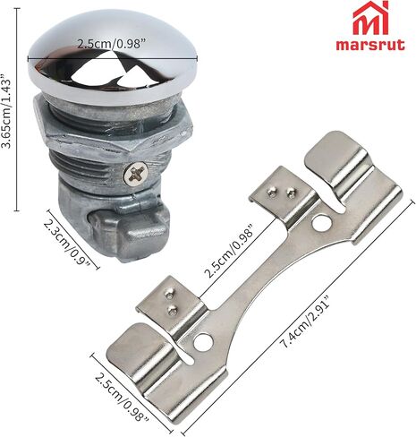 Push Button Gas Cap, Fuel Door Push Button Fit for Harley Electra Glide Street Glide Tri Glide Road Glide Tour Glide Ultra Limited Touring 1992-2025 Motorcycle Model, Latch Panel Oil Tank Accessories in Saudi Arabia