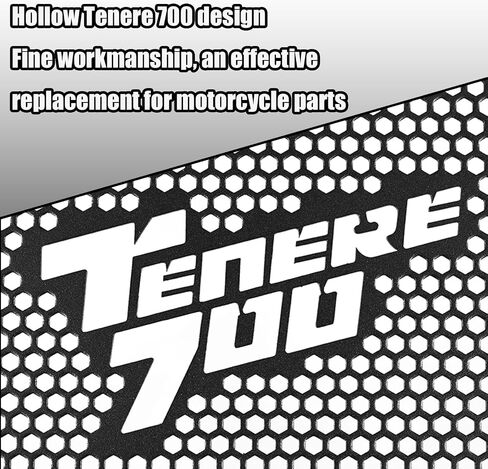 FOR TENERE700 Rally T7 2024 Aluminum radiator grille guard protector Tenere 700 rally t7 2020-2024 motorcycle parts (B) in Saudi Arabia