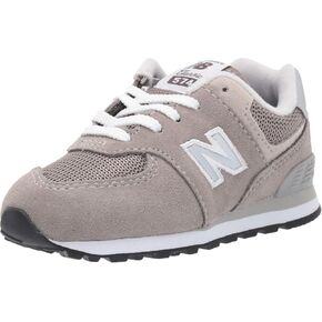 New Balance Kids' 574 V1 Classic Suede Lace-up Sneaker in Kuwait