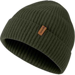 قبعة صوف ميرينو 100% من ACUSHLA للرجال والنساء قبعة شتوية محبوكة للجنسين قبعة ساعة Skullie للطقس البارد in Kuwait