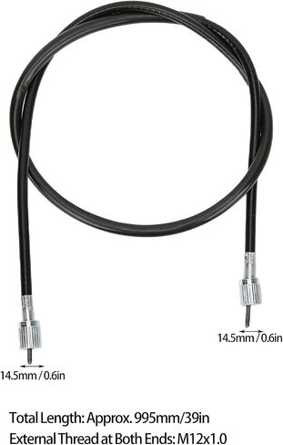 Acouto 39in Speedometer Cable Motorcycle Control Cable Cable Replacement for Chinese Scooters Mopeds ATV Karts in Saudi Arabia