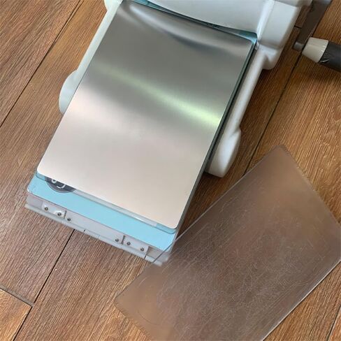 8.5“ x 6" Metal Adapter Plate for Cutting Dies Machine, Universal Shim Pads Stainless Steel Adaptor Scrapbooking Tools Die Cuts Machine Shim Mat Arts Crafts in Saudi Arabia