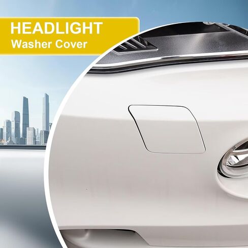 غطاء غسالة المصباح الأمامي للسيارة متوافق مع BMW X5 F15 F16 35dx 35i 35ix 40ex 50ix 2014 2015 2016 2017 2018 غطاء فوهات غسالة المصباح 51117378589 51117378590 in Kuwait