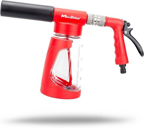 MaxShine Universal Low-Pressure Car Wash Foam Gun – Heavy-Foaming Spray Nozzle, Fits Standard Garden Hose, Adjustable Flow & Mist Pattern, Auto Detailing Accessory in Saudi Arabia