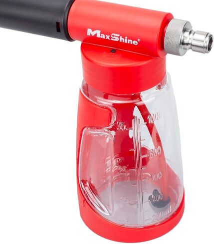 MaxShine Universal Low-Pressure Car Wash Foam Gun – Heavy-Foaming Spray Nozzle, Fits Standard Garden Hose, Adjustable Flow & Mist Pattern, Auto Detailing Accessory in Saudi Arabia