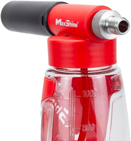MaxShine Universal Low-Pressure Car Wash Foam Gun – Heavy-Foaming Spray Nozzle, Fits Standard Garden Hose, Adjustable Flow & Mist Pattern, Auto Detailing Accessory in Saudi Arabia