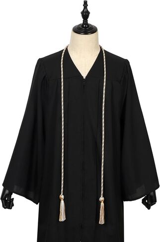 2 حزمة من حبال شرف التخرج، حبل أكاديمي مضفر مع شرابات لحفل المدرسة الثانوية 68 بوصة (أبيض كيلي أخضر أحمر) in Kuwait