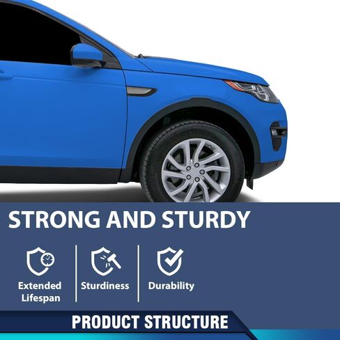 PIT66 Right Fender Grille Trim Cover Compatible with Land Rover Discovery Sport 2015-2016 LR058534 Black in Saudi Arabia