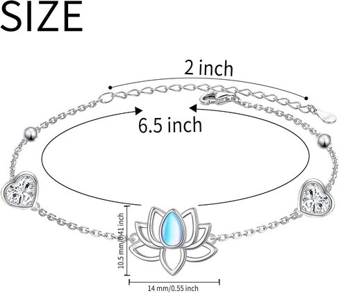 Edelweiss Bracelets for Women Sterling Silver Flower Edelweiss Chain Bracelet Oktoberfest Jewelry Valentine's Day Gifts in Saudi Arabia