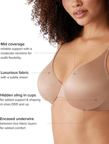 Wacoal Women's Inner Sheen Underwire Bra in Saudi Arabia