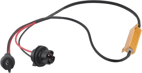 7440 T20 50W8RJ Hyper Flash Fix خطأ محولات الأسلاك لأضواء إشارة الانعطاف LED القضاء على الوميض المزعج والأخطاء مع 7440 7440A 992 T20 لمبات LED ذات خيوط واحدة in Kuwait