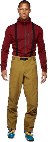 BLACK DIAMOND Equipment Men's Dawn Patrol Pants - Dark Curry - Medium in Saudi Arabia