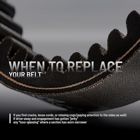 حزام محرك فرامل محرك Polaris Sportsman ORV، الجزء 3211069 - متوافق مع نماذج محددة من Polaris جنبًا إلى جنب، يعمل عند عدد دورات مثالي في الدقيقة، بدون إعادة معايرة القابض، استبدل كل 1000 ميل، أسود in Kuwait