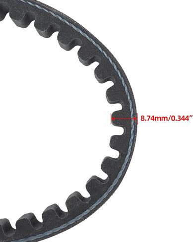 حزام محرك 743-20-30 Racing CVT مناسب لـ 125cc 150cc GY6 152QMI 157QMJ سكوتر محرك قصير الحالة، ATV، Go Kart، Moped - متوافق مع Roketa، Taotao، Vespa، Jonway in Kuwait