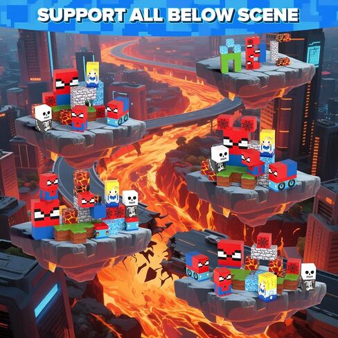 35 قطعة من المكعبات المغناطيسية للسفر، مكعبات مغناطيسية تعليمية صغيرة من STEM مع صندوق حديد محمول، هدايا عيد الميلاد للأولاد والبنات للأعمار 3 4 5 6 7 8، عنكبوت in Kuwait