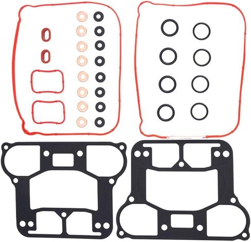 Motorcycle Rocker Cover Gasket Kit Compatible with Sportster Iron 883 1200 XL883 XL883L XL883R XL883N XL883C XR1200 XR1200X in Saudi Arabia