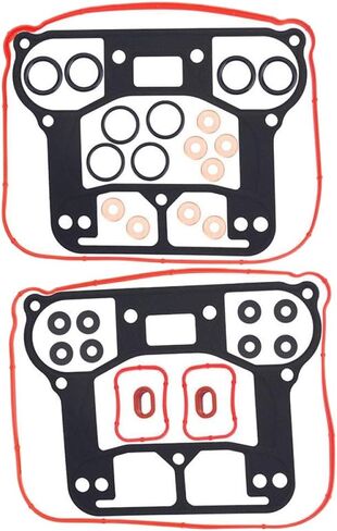 Motorcycle Rocker Cover Gasket Kit Compatible with Sportster Iron 883 1200 XL883 XL883L XL883R XL883N XL883C XR1200 XR1200X in Saudi Arabia