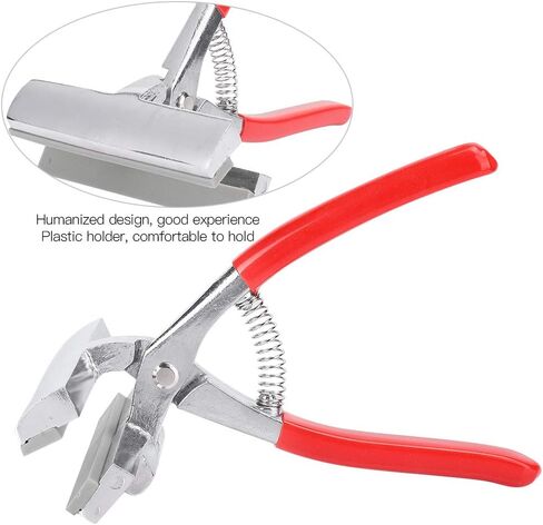 Pliers for Oil Painting, Wide Jaw 12cm Red Clamp with Spring, Stainless Steel Art Supplies, Stretching Pliers for Tightening on Frame, and in Kuwait