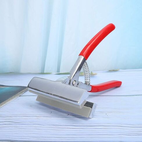 Pliers Oil Painting Wide Jaw 12cm Red Clamp with Spring, Stainless Steel Art Supplies, Stretching Pliers for Tightening on Frame, in Saudi Arabia