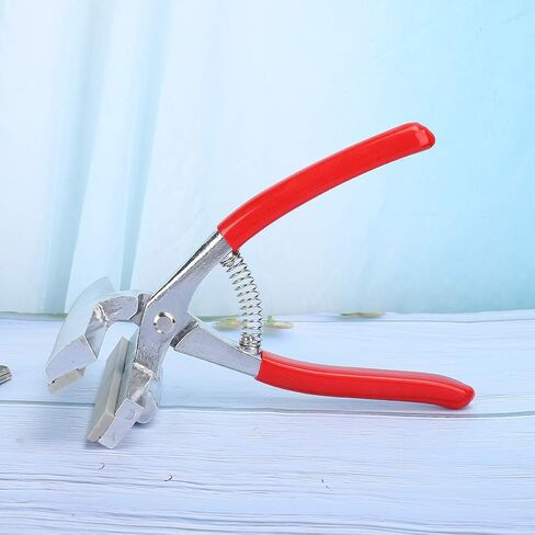Pliers Oil Painting Wide Jaw 12cm Red Clamp with Spring, Stainless Steel Art Supplies, Stretching Pliers for Tightening on Frame, in Saudi Arabia