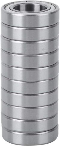 Spindle Bearings Deep Groove Bearings 6903Z Bearing Steel Lathe Accessory Mechanical Parts 10PCs 17mm 30mm 8mm in Saudi Arabia