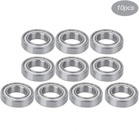 Spindle Bearings Deep Groove Bearings 6903Z Bearing Steel Lathe Accessory Mechanical Parts 10PCs 17mm 30mm 8mm in Saudi Arabia