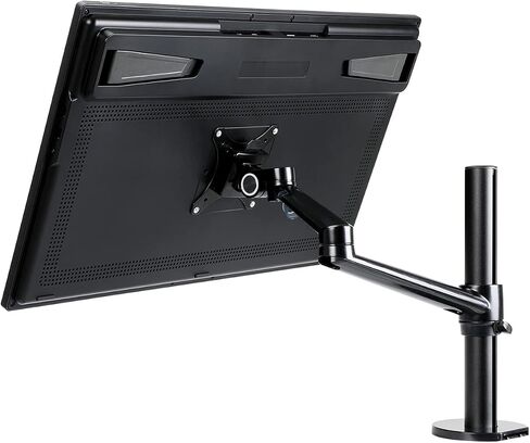 حامل شاشة HUION، ذراع شاشة واحد لشاشات مقاس 17-32 بوصة، يحمل ما يصل إلى 22 رطلاً، حامل شاشة قابل للتعديل مع حركة زنبركية غازية كاملة، VESA 75x75 و100x100 مم in Kuwait