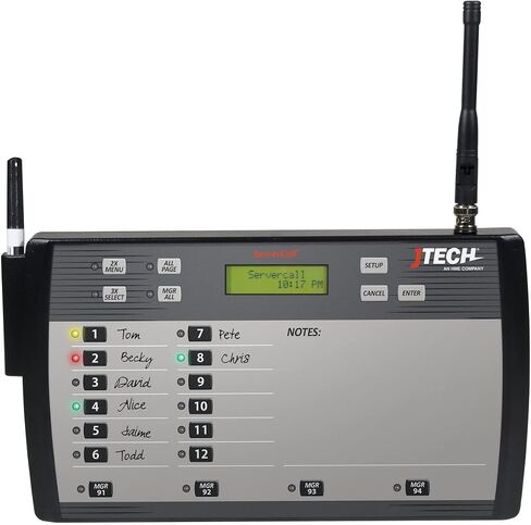 JTECH ServerCall® Transmitter Paging System -6 Rugged Pagers in Saudi Arabia