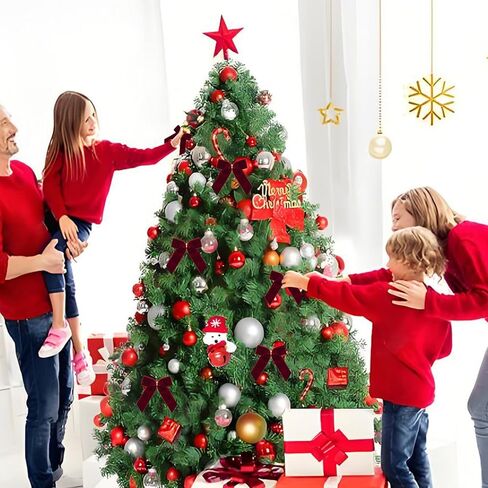 16 حزمة من أقواس عيد الميلاد المخملية الحمراء لشجرة عيد الميلاد، أشرطة ربط صغيرة مزخرفة للإكليل، تغليف الهدايا، 3.5 × 3.5 بوصة (أحمر خمري) in Kuwait