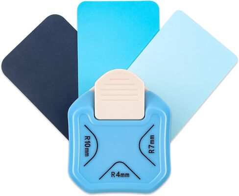 3-in-1 Corner Punch; 3-Way Paper Edge Cutter Corner Rounder for DIY Scrapbooking Card Making (Diagonal Corner Punch) in Saudi Arabia