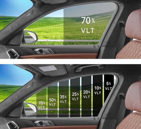 طبقة تظليل النوافذ مسبقة القطع من AUTOTEK، جميع جوانب السيارات، حماية من أشعة الشمس، الخصوصية، زجاج مضاد للكسر، طبقة من طبقتين، أي مجموعة تظليل ملونة لسيارة Honda Accord Sedan 1990-1993 in Kuwait