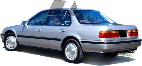 طبقة تظليل النوافذ مسبقة القطع من AUTOTEK، جميع جوانب السيارات، حماية من أشعة الشمس، الخصوصية، زجاج مضاد للكسر، طبقة من طبقتين، أي مجموعة تظليل ملونة لسيارة Honda Accord Sedan 1990-1993 in Kuwait