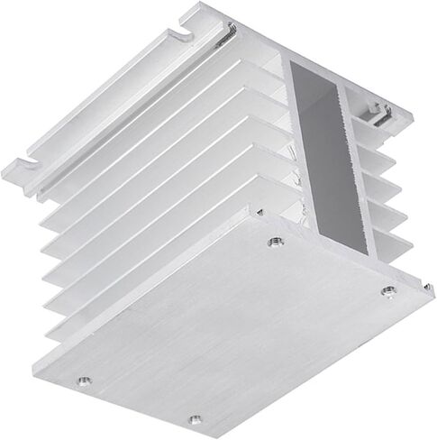 CHICIRIS Mountable Aluminum Three Phase SSR Heat Sink Compact Size Heat Dissipator in Saudi Arabia