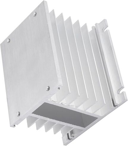 CHICIRIS Mountable Aluminum Three Phase SSR Heat Sink Compact Size Heat Dissipator in Saudi Arabia
