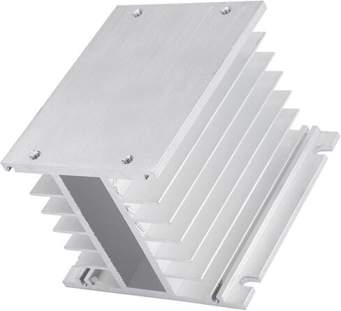 CHICIRIS Mountable Aluminum Three Phase SSR Heat Sink Compact Size Heat Dissipator in Saudi Arabia