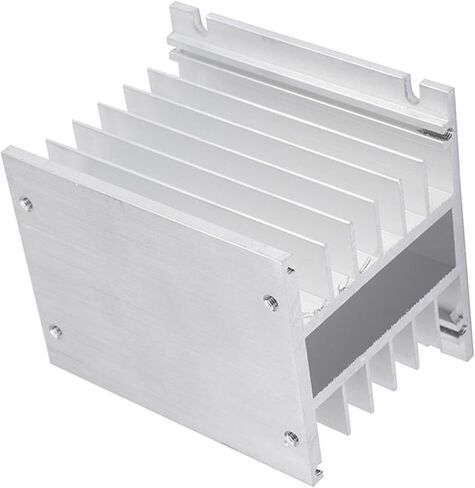 CHICIRIS Mountable Aluminum Three Phase SSR Heat Sink Compact Size Heat Dissipator in Saudi Arabia