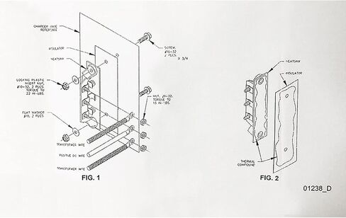 Heat Sink Assembly with Diode for 2109, Replacement for Le Heat Sink Assy for Cart le with 2102, in Saudi Arabia