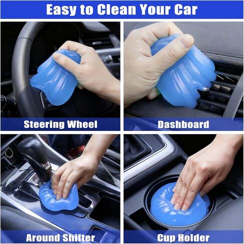 AUTODECO Windshield Cleaner Tool, 17Pcs Car Interior Detailing Kit, Detailing Brush, Towels, Duster, Car Cleaning Kit Interior for RVs, Truck, Trailer (Pink) in Saudi Arabia