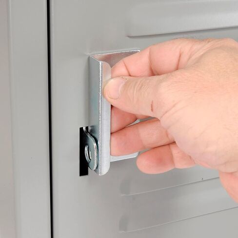 Global Industrial Six Tier Locker, 12x15x12, 6 Door, Unassembled, Gray in Kuwait