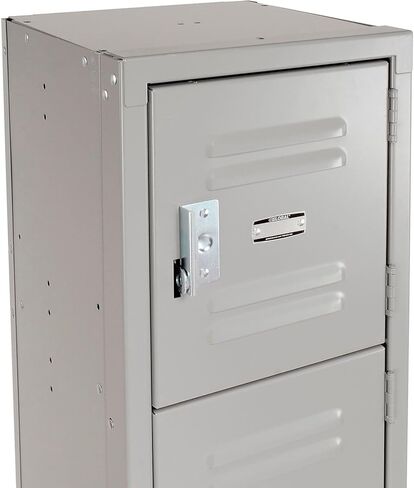 Global Industrial Six Tier Locker, 12x15x12, 6 Door, Unassembled, Gray in Kuwait