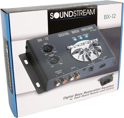 Soundstream BX-12 Digital Bass Processor,Black in Saudi Arabia