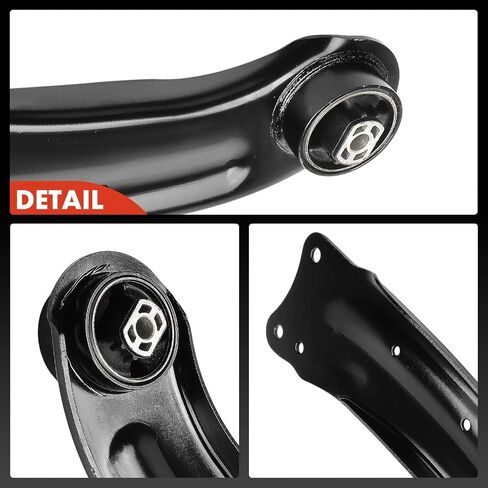 A-Premium 2 x Rear Suspension Trailing Arm, with Bushing, Compatible with Volkswagen Passat 2006-2010, Tiguan 2009-2017, Passat CC 2009-2010, CC 2010-2015 & Audi Q3/Q3 Quattro 2015-2018 in Saudi Arabia