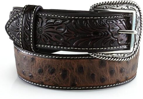 حزام Ariat للرجال بطباعة النعام in Saudi Arabia