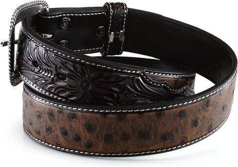 حزام Ariat للرجال بطباعة النعام in Saudi Arabia