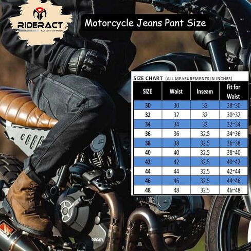 Mens Motorcycle Riding Jeans Pant Aramid Fiber Reinforced Biker Pants Motocross Riding Adventure Trouser with CE Armor in Saudi Arabia