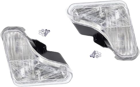 2PCS LED Headlight Kit 7251341 7251340 For Bobcat Skid Steer Loader A770 S450 S510 S530 S550 S570 S590 S595 S630 S650 S740 S750 S770 S850 T450 T550 T590 T595 T630 in Saudi Arabia
