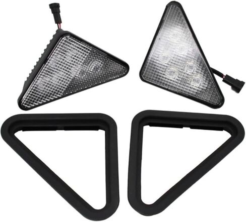 2 قطعة Led مجموعة مصابيح سيارة 7259523 7259524 6718042 6718043 ل البوبكات لوادر 553 751 753 763 773 863 864 873 883 963 in Saudi Arabia